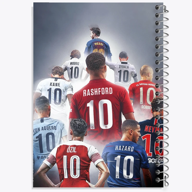 دفتر مشق 100 برگ خندالو طرح بازیکن فوتبال کد F1591