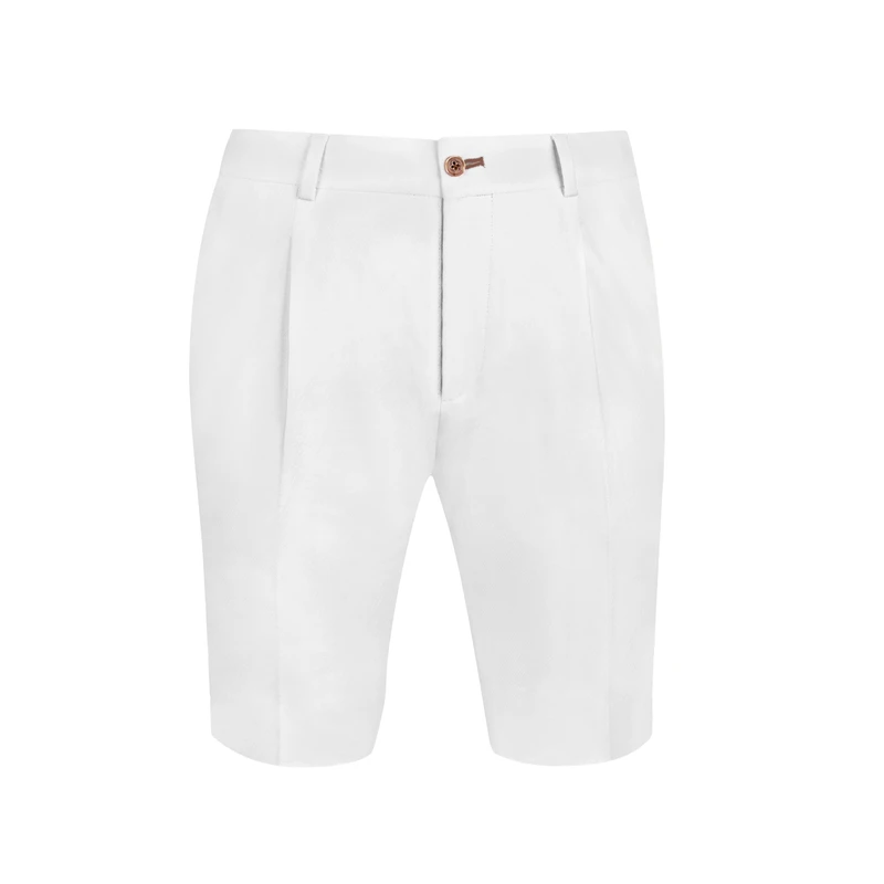 شلوارک مردانه کروم مدل کتان 2213002