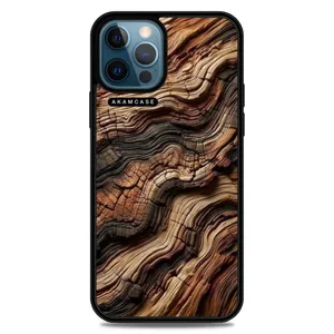 AKAM AMC-WA12PROMAX-WOOD-1 Cover For Apple iPhone 12 Pro Max