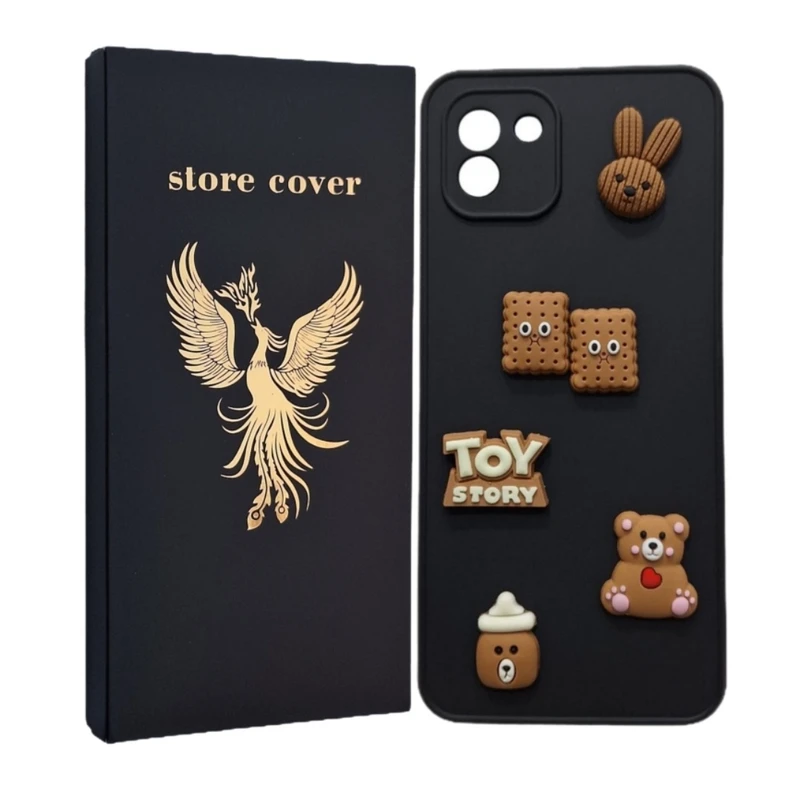 کاور استور کاور طرح عروسک توی برجسته مدل a03 مناسب برای گوشی موبایل سامسونگ Galaxy A03