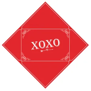 کارت پستال ملو مدل روز عشق کد V022