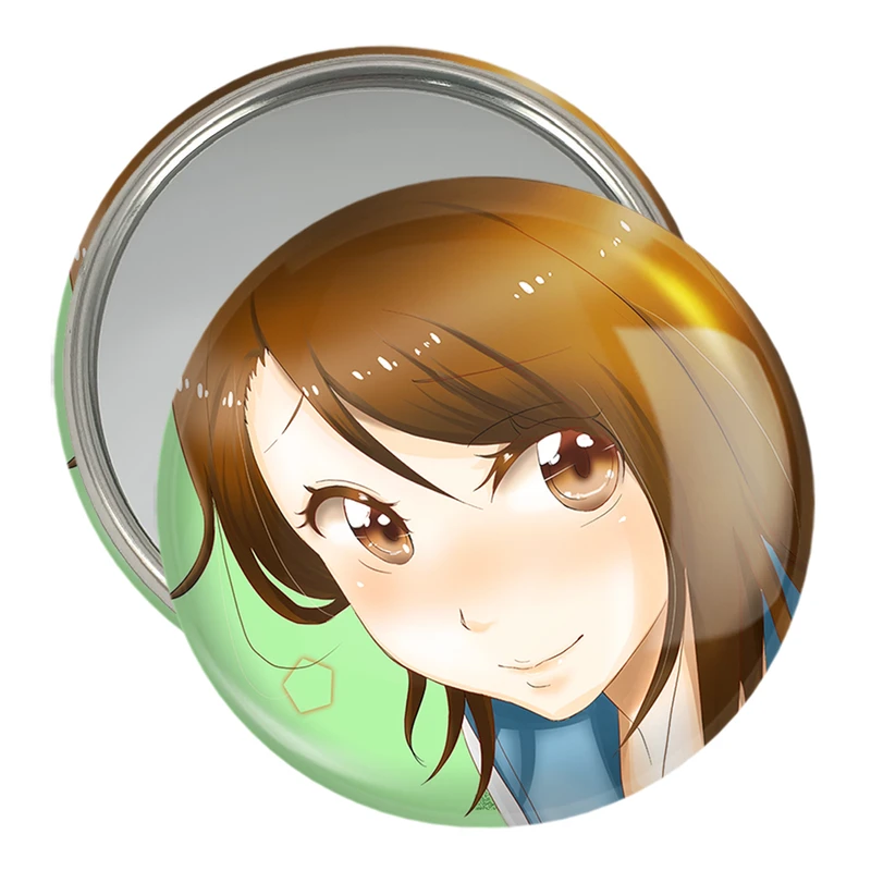 آینه جیبی خندالو مدل اونودرا انیمه عشق دروغین  کد 17197