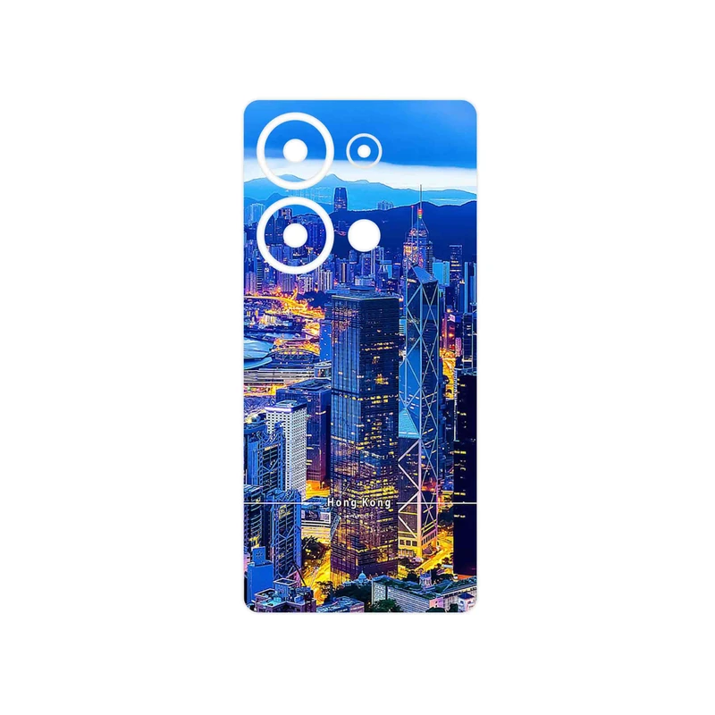 برچسب پوششی ماهوت مدل Hong Kong City مناسب برای گوشی موبایل شیائومی Poco M6 Pro 4G