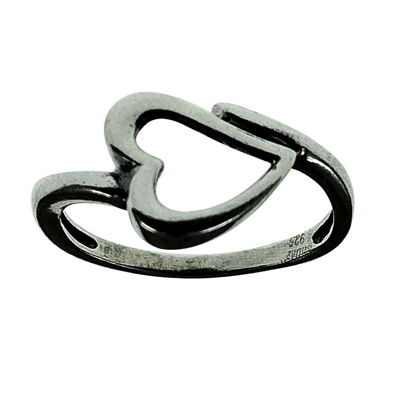 انگشتر نقره زنانه سلین کالا مدل قلب کد 190 انگشتر نقره زنانه سلین کالا مدل قلب کد 190