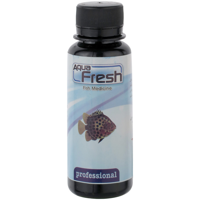 محلول ضد قارچ آبزیان مدل Aqua fresh حجم 100 میلی لیتر