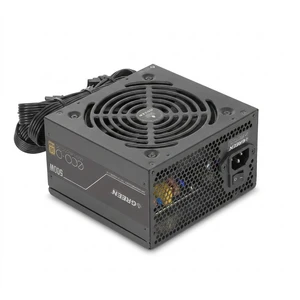 منبع تغذیه کامپیوتر 500w وات گرین مدل gp500a-eco d