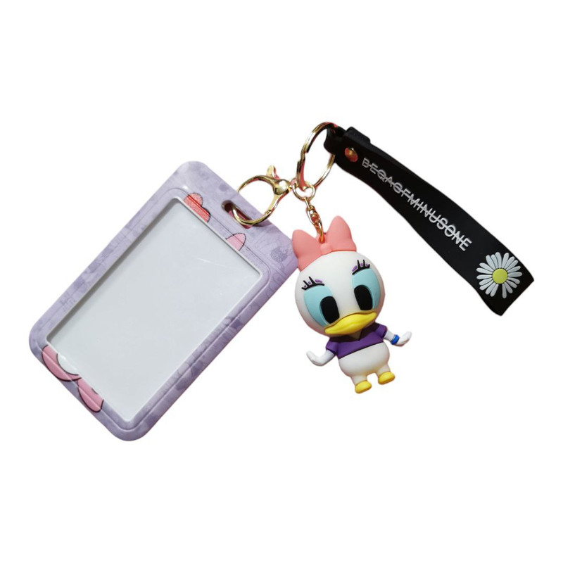 جاکلیدی دخترانه مدل عروسکی به همراه جاکارتی