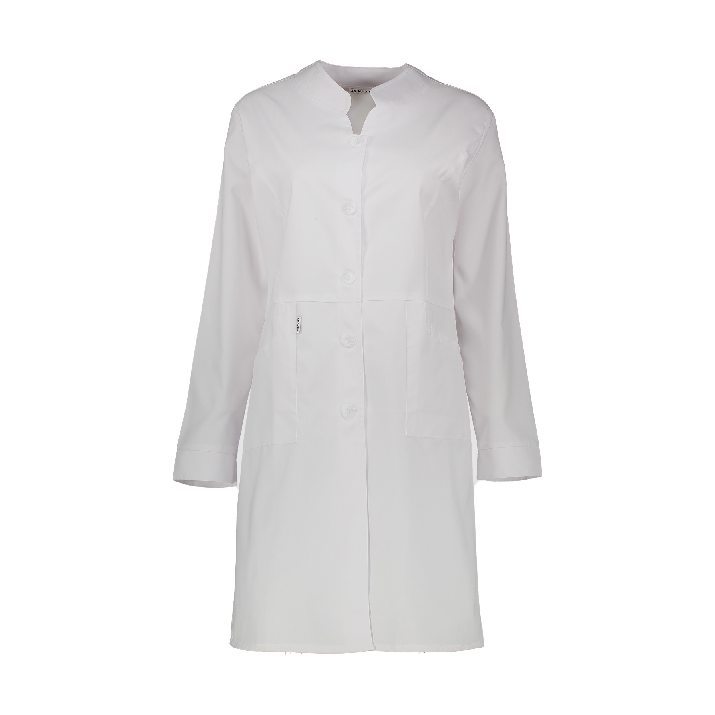 روپوش پزشکی زنانه خضرا مدل ستاره کد 32420