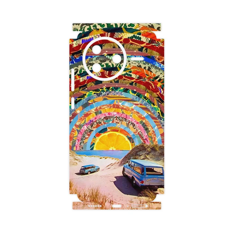 برچسب پوششی ماهوت مدل Collage of Orange Sky-FullSkin مناسب برای گوشی موبایل شیائومی Poco F7 Pro