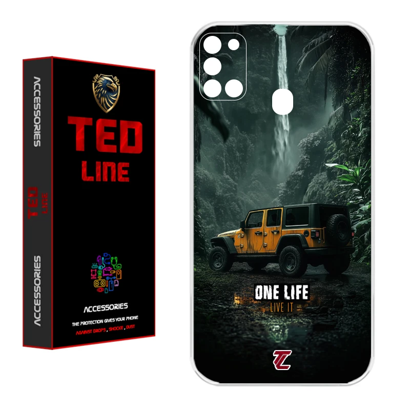 کاور تد لاین طرح ماشین آفرود کد 1119 مناسب برای گوشی موبایل سامسونگ Galaxy A21S