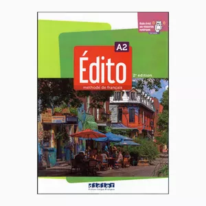کتاب Edito A2 2nd اثر جمعی از نویسندگان انتشارات didier