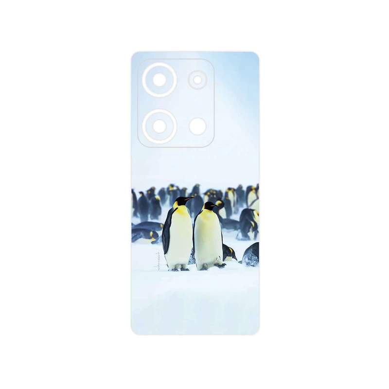 برچسب پوششی ماهوت مدل Penguin مناسب برای گوشی موبایل شیائومی Redmi Note 14S
