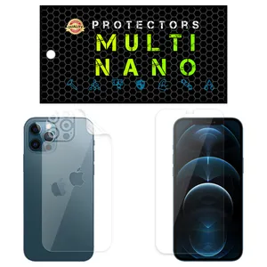 Multi Nano X-SFT Screen Protector For Apple iPhone 12 Pro with back skin