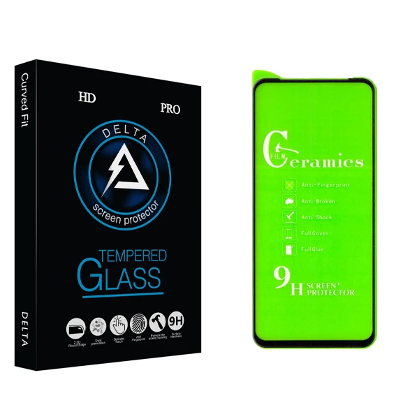 محافظ صفحه نمایش سرامیکی دلتا مدل HD مناسب برای گوشی موبایل شیائومی Redmi Note 9