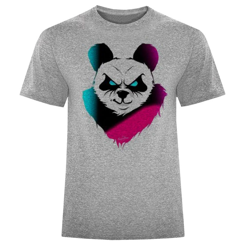 تیشرت آستین کوتاه مردانه مدل پاندا W765