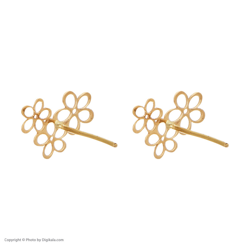 گوشواره طلا 18 عیار زنانه مایا ماهک مدل ME0929