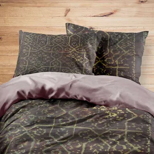 سرویس روتختی مدوپد طرح فرش وینتیج مدل C-Vintage09 یک نفره 4 تکه