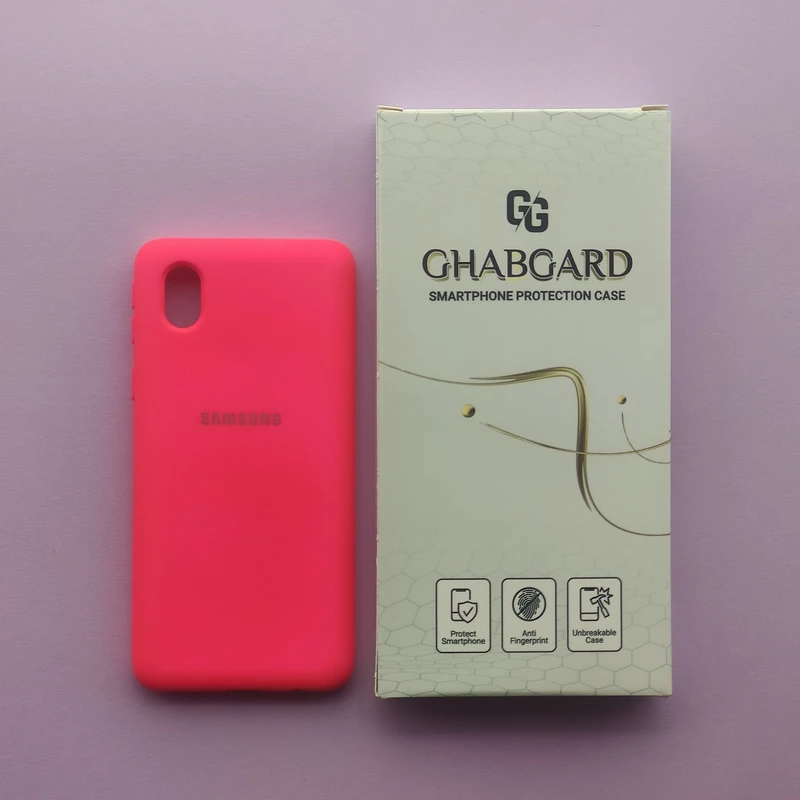  کاور قاب گارد مدل سیلیکونی ساده مناسب برای گوشی موبایل سامسونگ Galaxy A01 Core / M01 Core