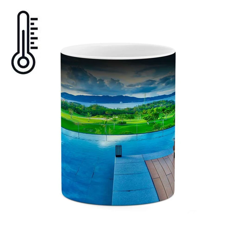 ماگ حرارتی کاکتی مدل منظره کد mgh15261