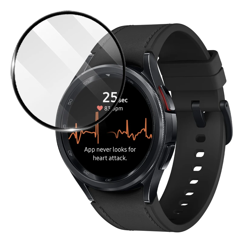 محافظ صفحه نمایش شهر گلس مدل PMBI مناسب برای ساعت هوشمند سامسونگ Galaxy Watch 6 Classic 43mm