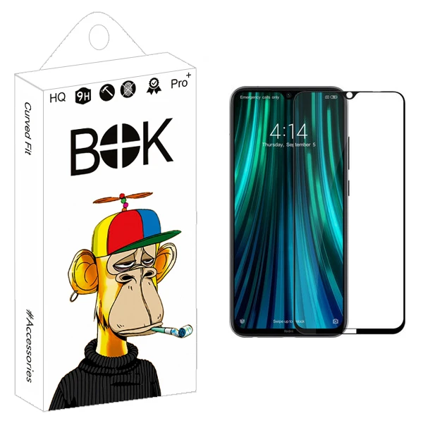 محافظ صفحه نمایش بوک مدل +HD مناسب برای گوشی موبایل شیائومی Redmi Note 8