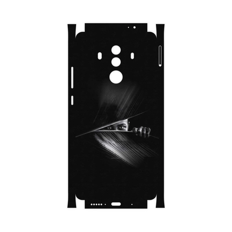 برچسب پوششی ماهوت مدل Black Portrait-FullSkin مناسب برای گوشی موبایل هوآوی Mate 10 Pro