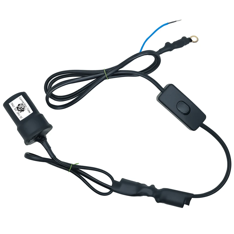 اتصال باتری به شارژر فندکی موتور سیکلت مدل CC150C