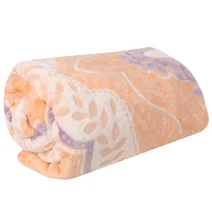 پتو طرح گل کد PJ-106571 سایز 145×220 سانتی‌متر
