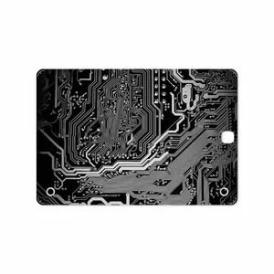 MAHOOT Black Printed Circuit Board Cover Sticker for Samsung Galaxy Tab A 9.7 2015 T550