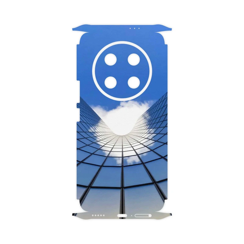 برچسب پوششی ماهوت مدل Glass skyscraper-FullSkin مناسب برای گوشی موبایل آنر X9c