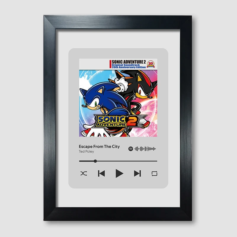 تابلو مدل موزیکال طرح sonic