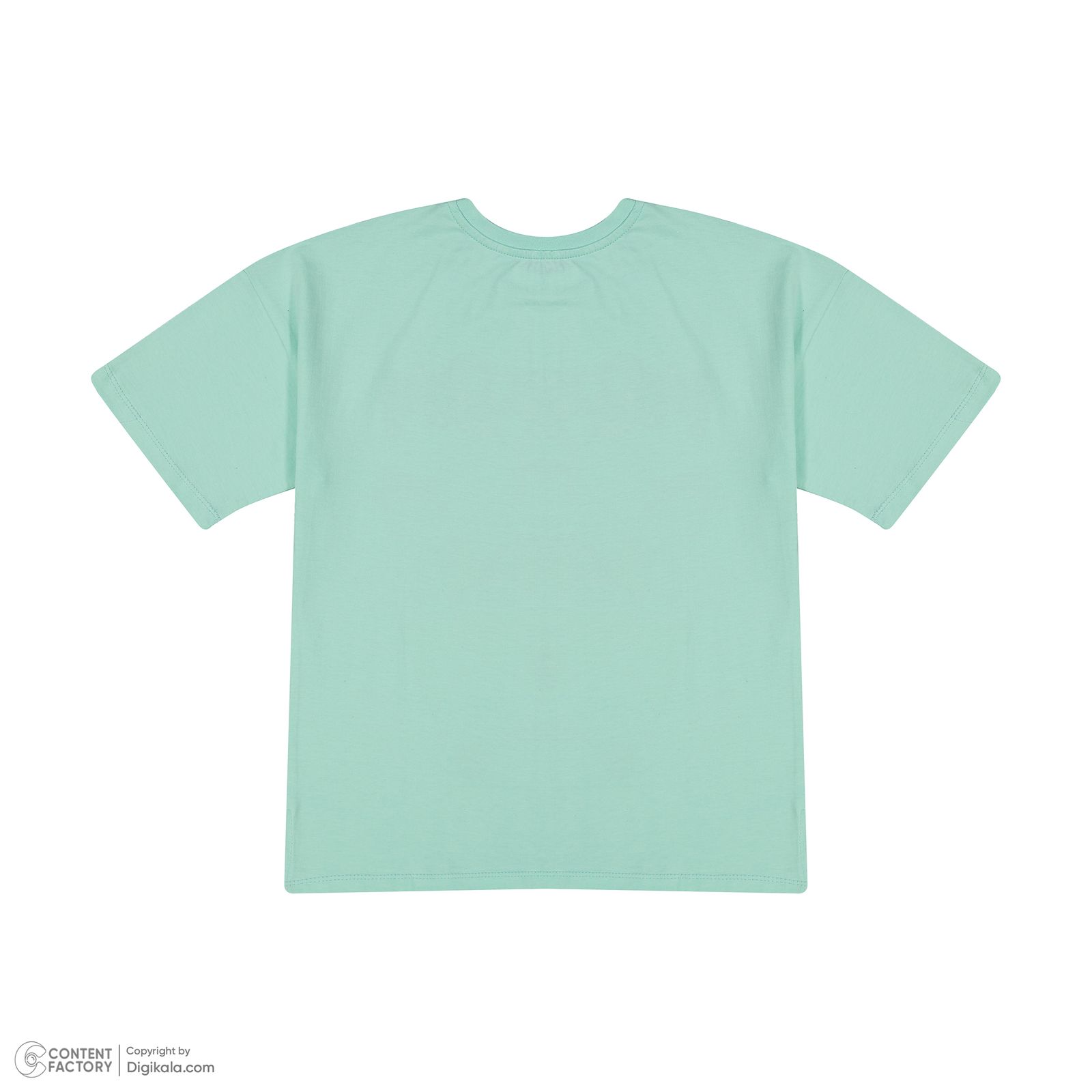 تی شرت آستین کوتاه دخترانه سون پون مدل 13911088 رنگ سبز -  - 3