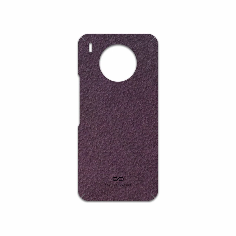 برچسب پوششی ماهوت مدل Purple-Leather مناسب برای گوشی موبایل آنر 50 Lite