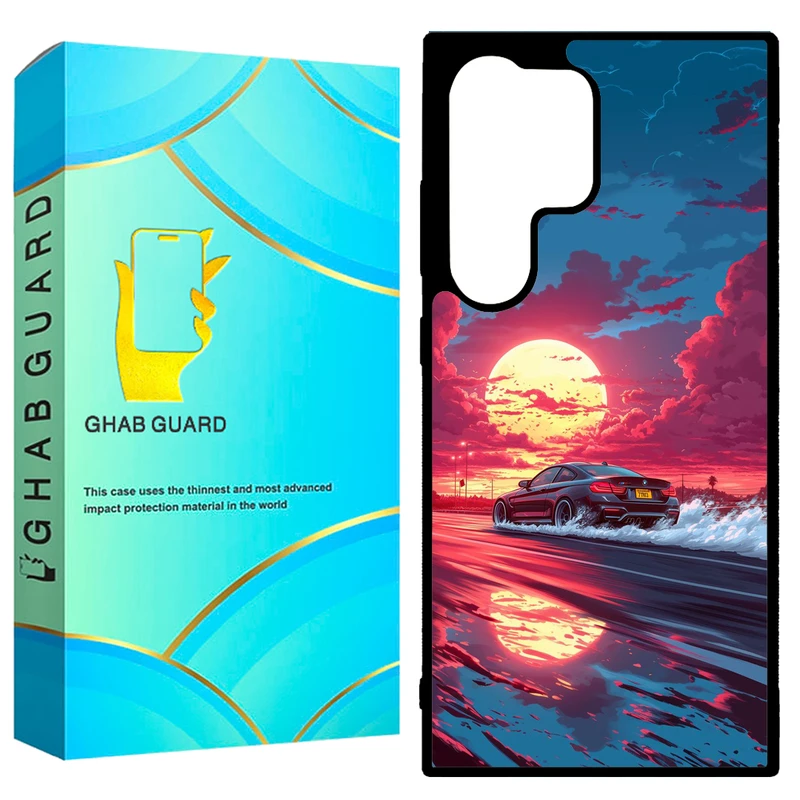 کاور قاب گارد طرح ماشین مدل GCHPD24U مناسب برای گوشی موبایل سامسونگ Galaxy S24 Ultra 5G