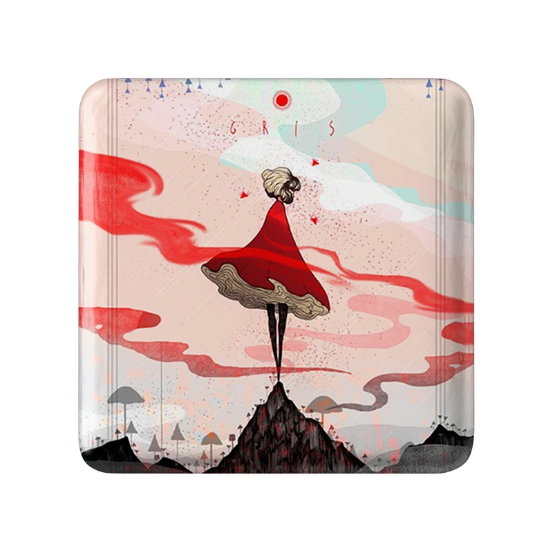 پیکسل خندالو طرح بازی گریس (Gris) مدل مربعی کد 35544