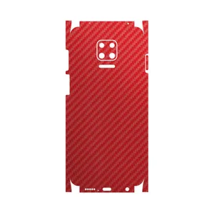 MAHOOT Red-Fiber-FullSkin Cover Sticker for Xiaomi Redmi Note 9s