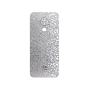 MAHOOT Silver-Silicon Cover Sticker for Nokia C30