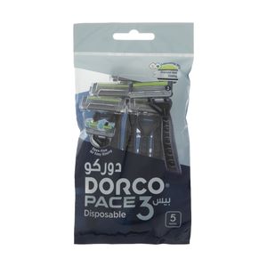 نقد و بررسی خودتراش دورکو مدل Pace 3 Disposable بسته 5 عددی توسط خریداران
