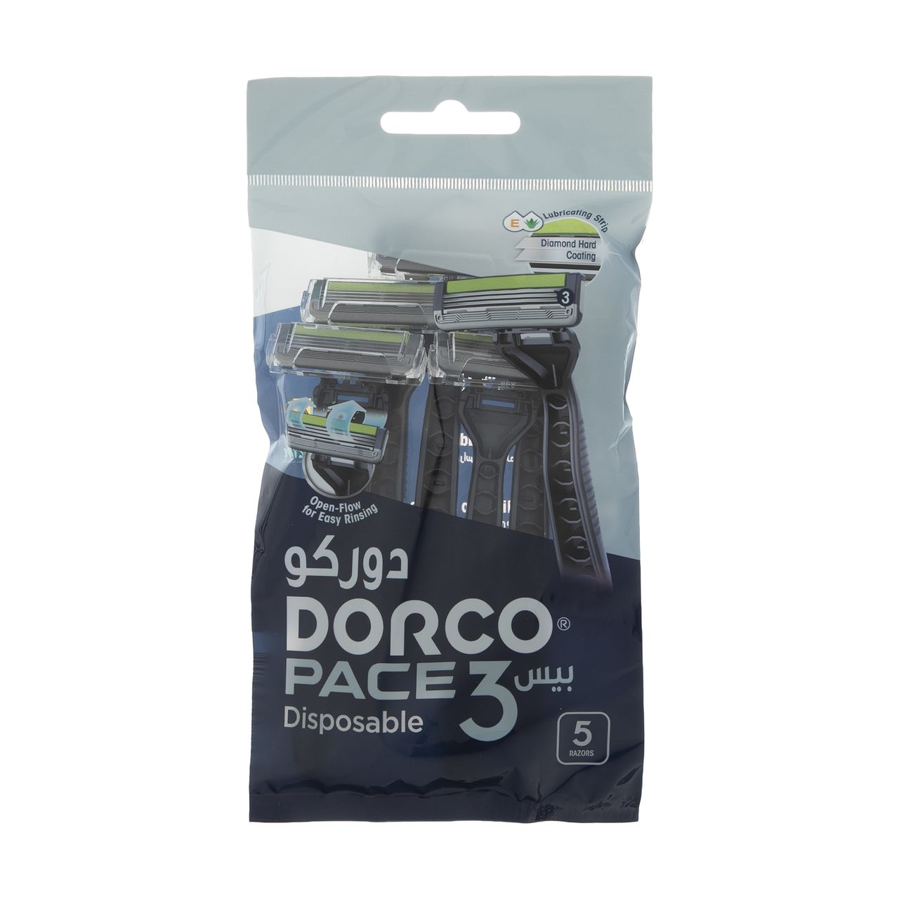 خودتراش دورکو مدل  Pace 3 Disposable بسته 5 عددی