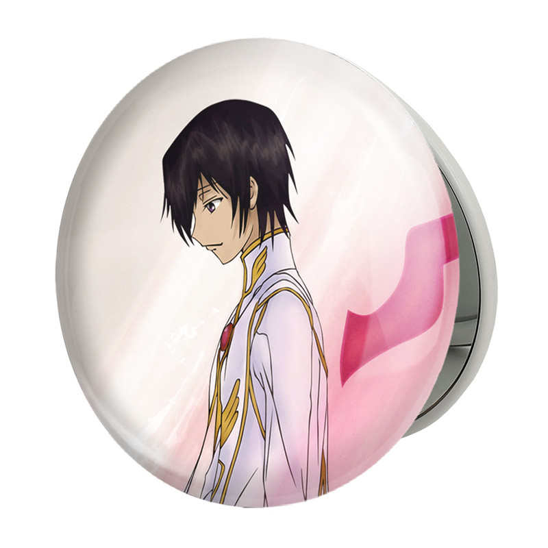آینه جیبی خندالو طرح لولوش وی بریتانیا انیمه کد گیاس Code Geass مدل تاشو کد 13074 