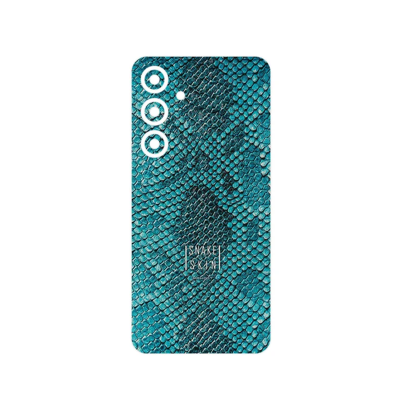 برچسب پوششی ماهوت مدل Blue Snake Skin مناسب برای گوشی موبایل سامسونگ Galaxy S24 FE