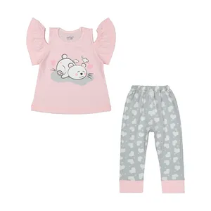 ست بلوز و شلوار دخترانه ناربن مدل 1521390-84