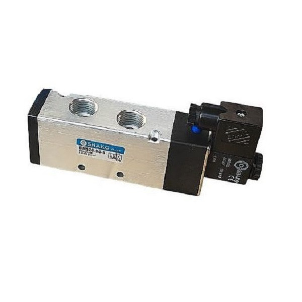 شیر برقی پنوماتیک بادی شاکو مدل BM520-04-S 5-2 1/2inch 24V شیر برقی پنوماتیک بادی شاکو مدل BM520-04-S 5-2 1/2inch 24V