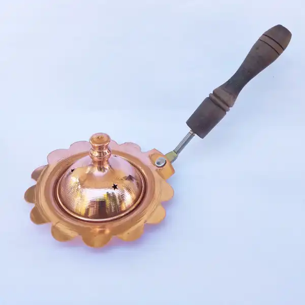 اسفند دود کنی مسی مدل گل کد ZH211