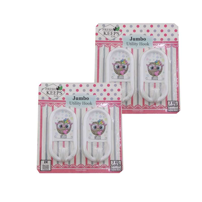  آویز حوله فرش کیپس کد 3000 بسته 4 عددی