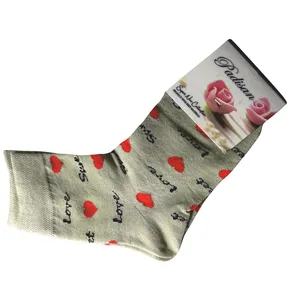 جوراب طرح لاو مدل MRH-8152