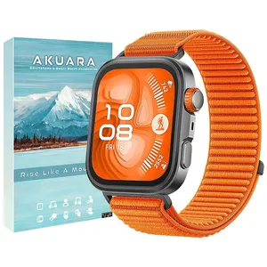 بند آکوآرا مدل Velcro Weave مناسب برای ساعت هوشمند هوآوی Fit 3/Fit 4/Fit 4 Pro