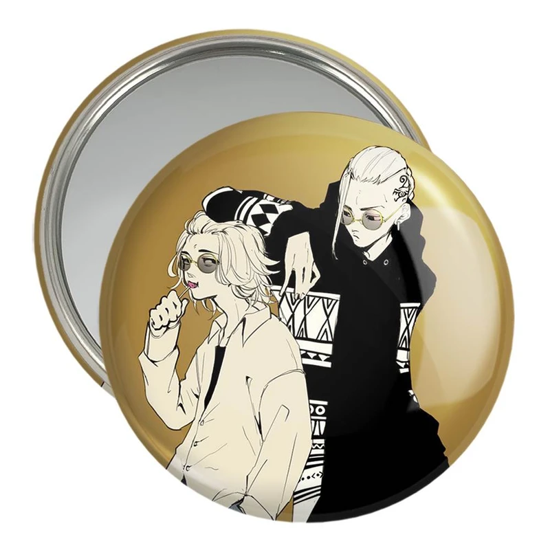 آینه جیبی خندالو مدل انیمه توکیو ریونجرز Tokyo Revengers  کد 10579