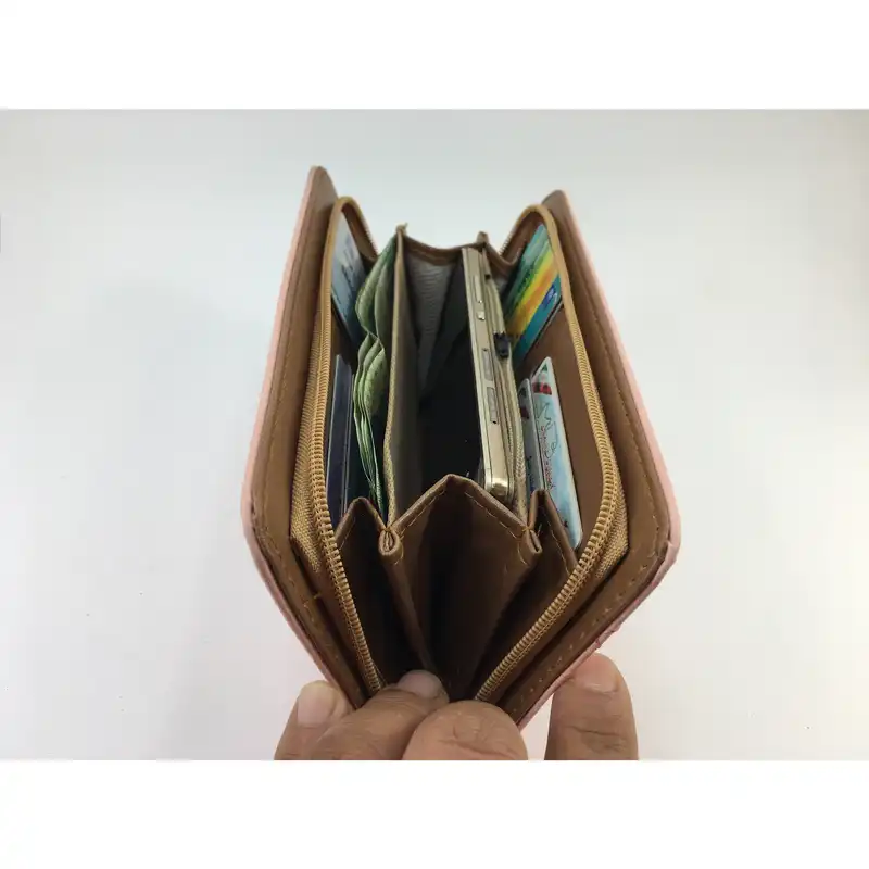 کیف پول زنانه مدل گلدوزی KZD-015