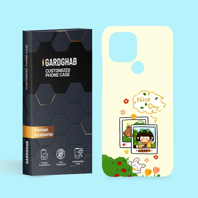 کاور گارد قاب مدل دخترانه مناسب برای گوشی موبایل شیائومی Redmi A1 Plus / A2 Plus / Poco C50 / Poco C51